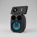 Caixa de Som Portátil com Luz RGB Bluetooth