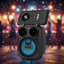 Caixa de Som Portátil com Luz RGB Bluetooth